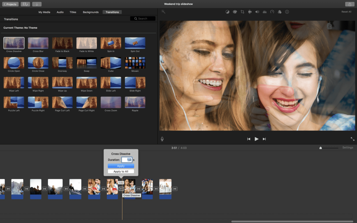 how to make a portrait video in imovie