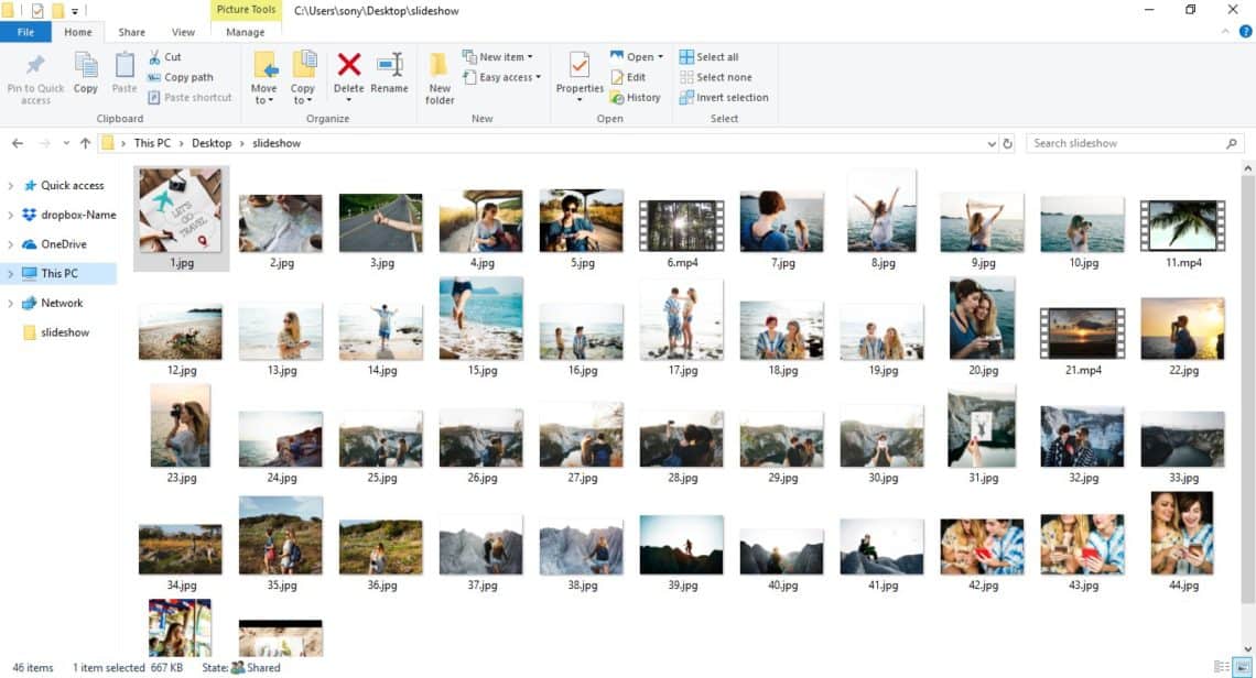 How to Create a Photo & Video Slideshow with Microsoft Photos