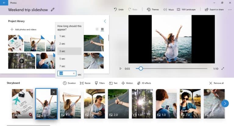 How to Create a Photo & Video Slideshow with Microsoft Photos ...